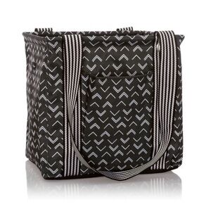 Thirty-One Small Utility Tote (Tip Top Chevron)